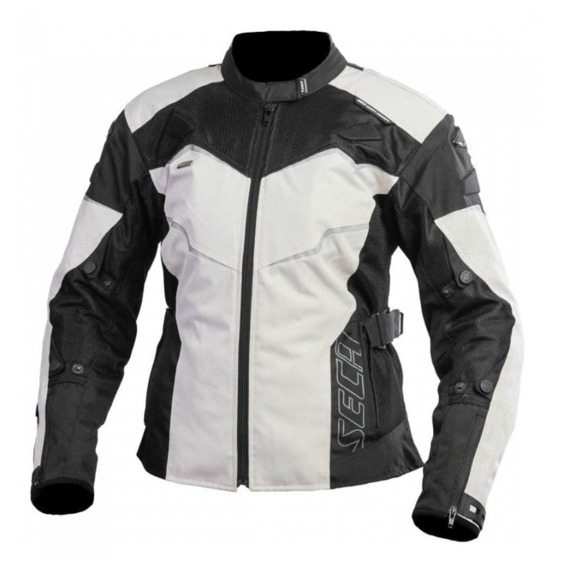 Jachetă de motocicletă pentru femei SECA Stream III gri lichidare