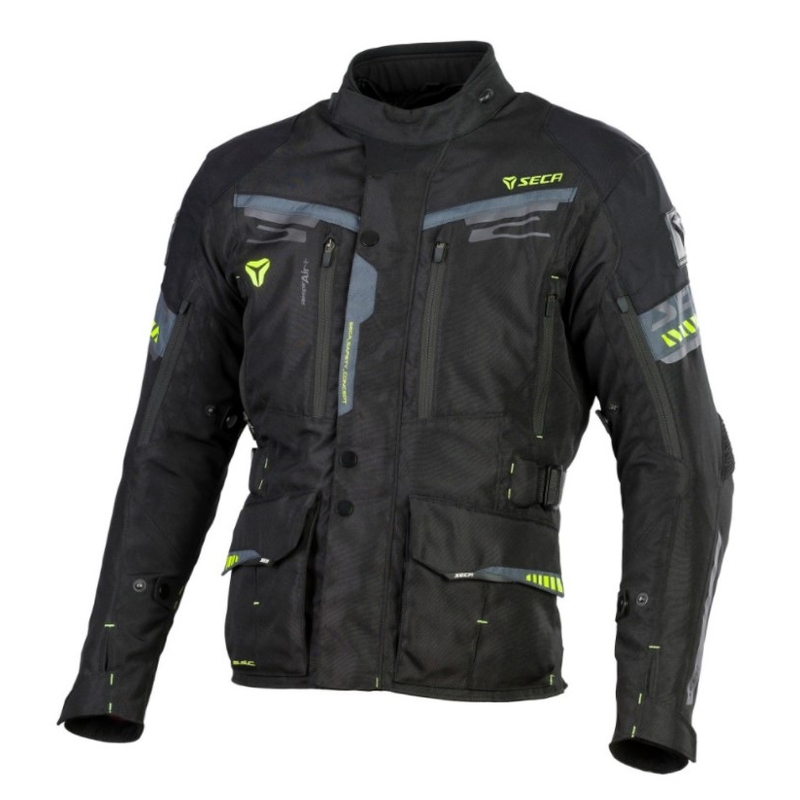 Geacă de motocicletă SECA Arrakis II negru lichidare