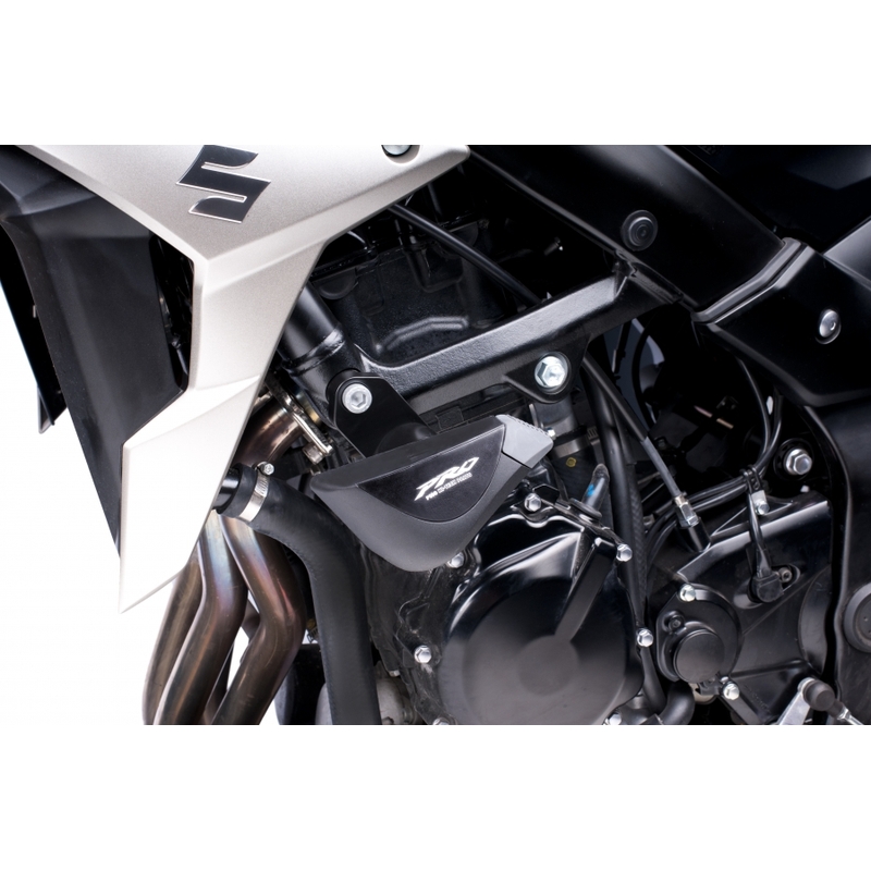 Protecții căptușite Puig PRO - Suzuki GSX-R1000 (09-14) negru