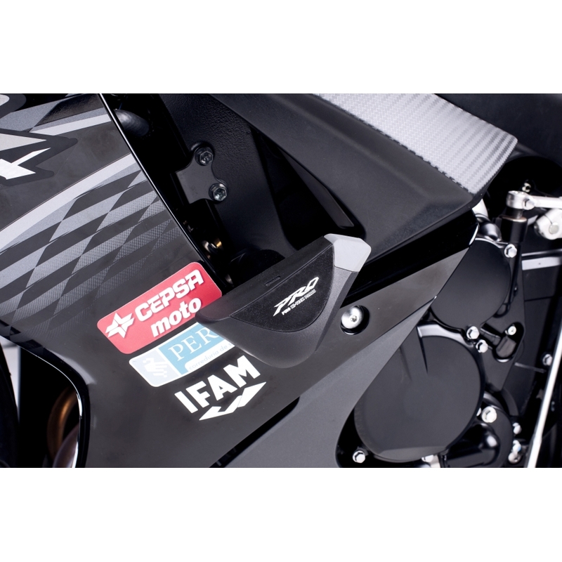 Protecții căptușite Puig PRO - Suzuki GSX-R600, GSX-R750 negru