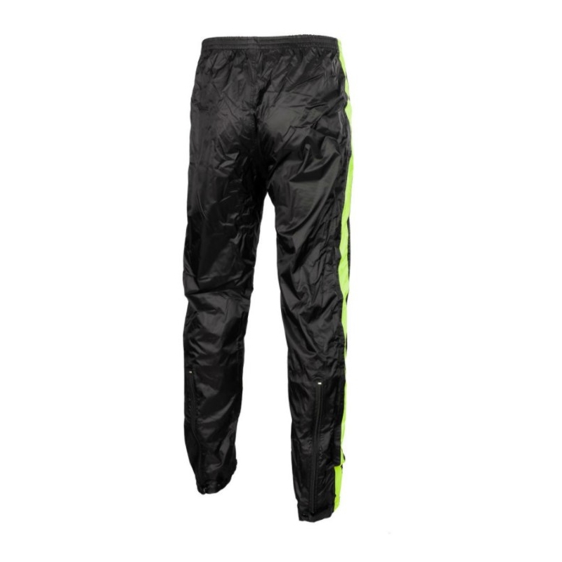 Pantaloni de ploaie SECA Drop negru-galben-fluo lichidare