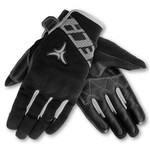 SECA X-Stretch mănuși de motocicletă negru-gri lichidare