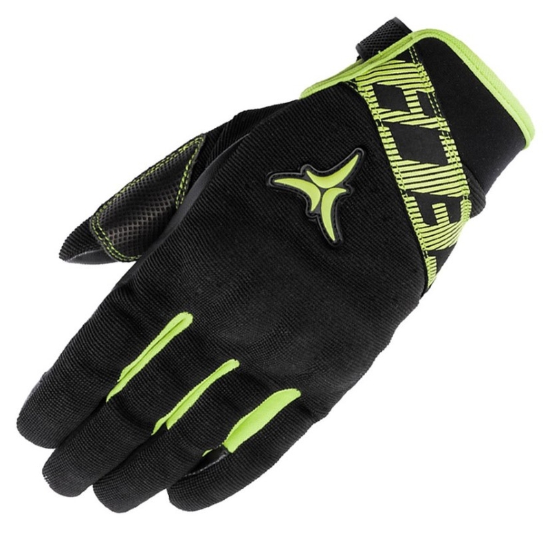 SECA X-Stretch Black-Yellow Fluo Mănuși de motocicletă Black-Yellow Fluo lichidare