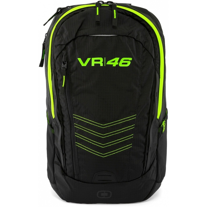 Rucsac VR46 Valentino Rossi Ogio negru-fluo-galben