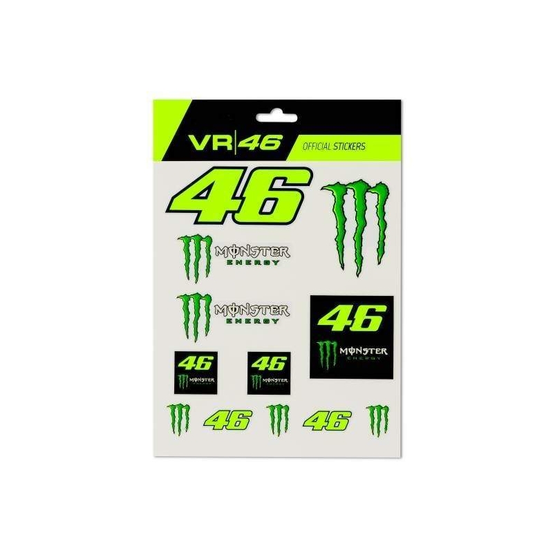 VR46 Valentino Rossi Valentino Rossi Monster set de autocolante