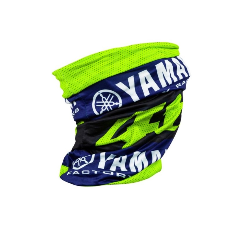 Încălzitor de gât VR46 Valentino Rossi Yamaha albastru-fluo galben