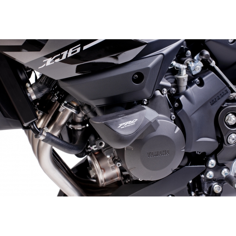 Protecții căptușite Puig PRO - Yamaha XJ6, XJ6 Diversion negru