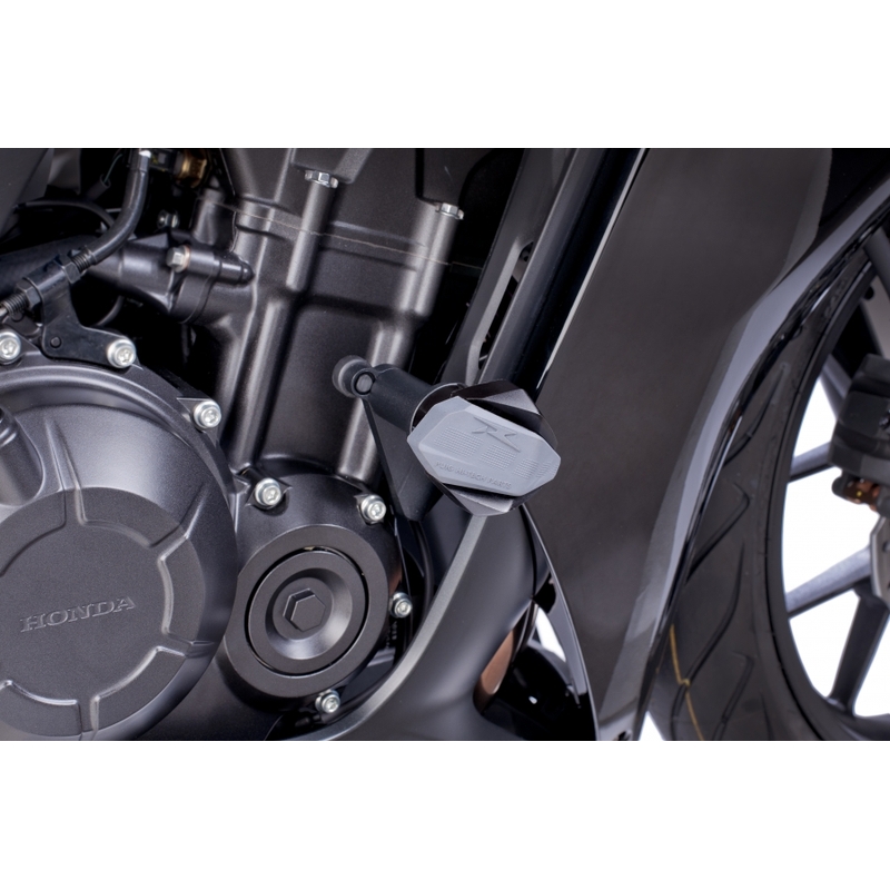 Apărători de tracțiune Puig R12 - Honda CBR500R (13-15) negru