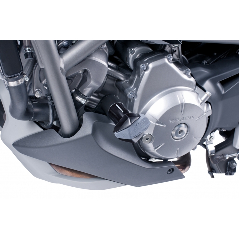Apărători de tracțiune Puig R12 - Honda NC700X, NC750X negru