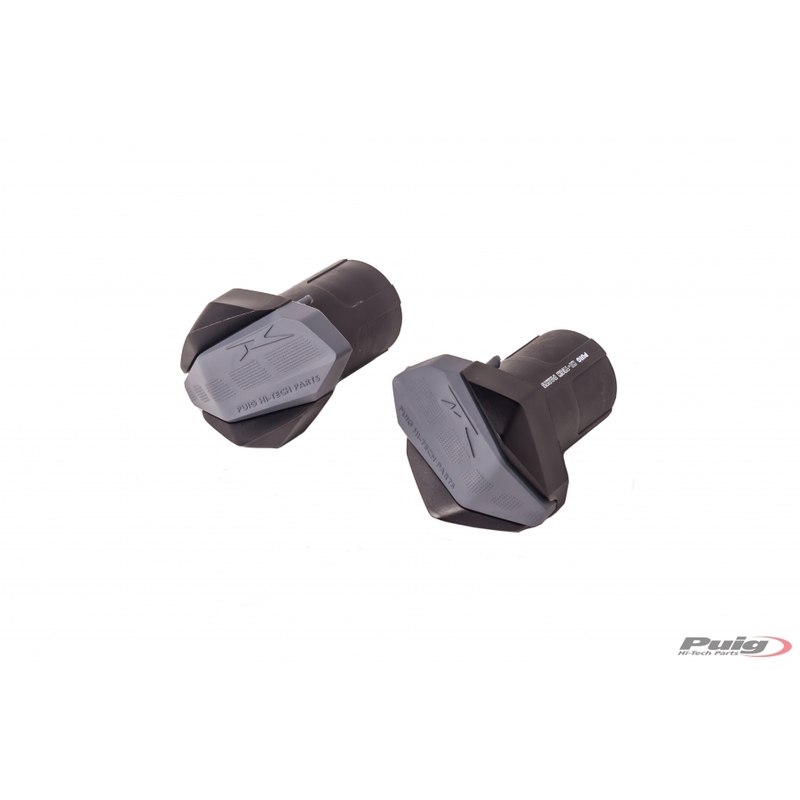 Apărători de tracțiune Puig R12 - Kawasaki ER-6N (09-11) negru