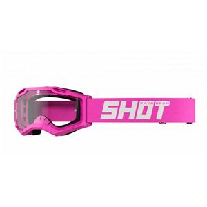 Ochelari de motocros Shot Assault 2.0 Solid roz fluo