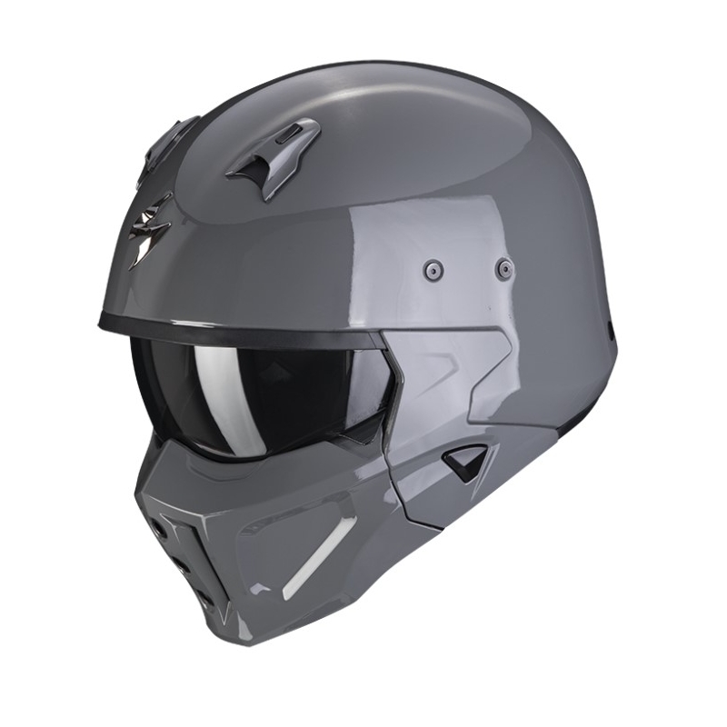 Cască SCORPION COVERT-X solid cement grey lichidare