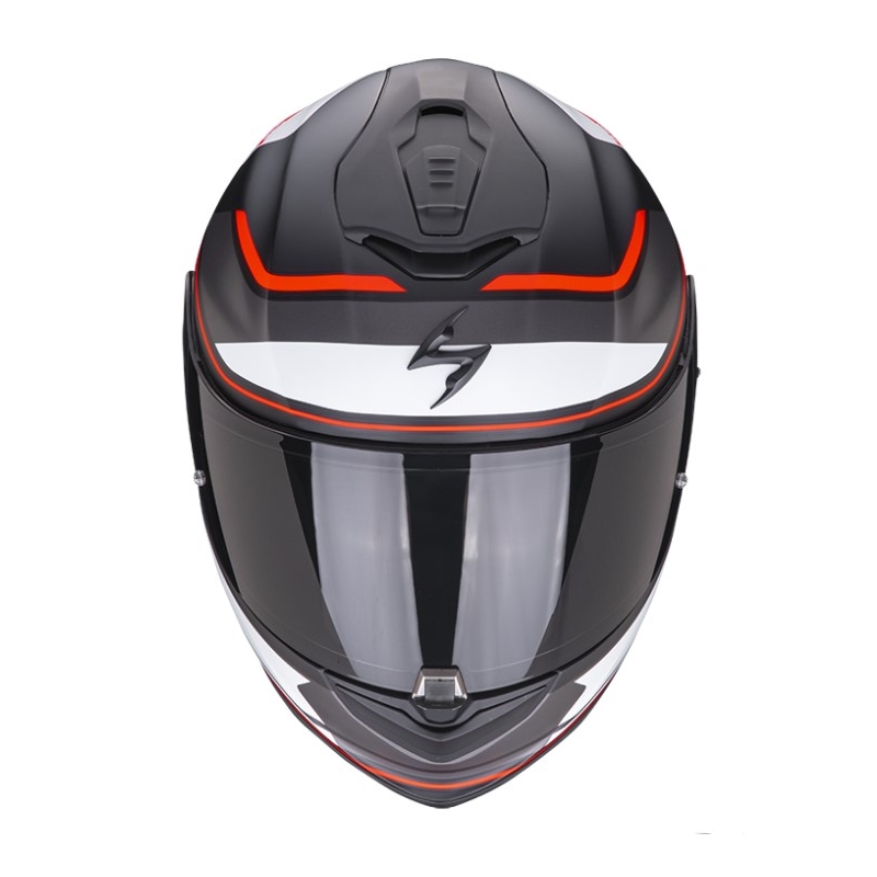 Cască de motocicletă integrală SCORPION EXO-1400 AIR VITTORIA negru mat și alb lichidare