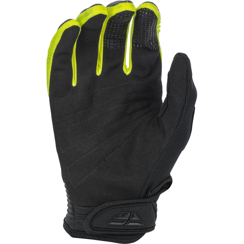 Mănuși de motocros FLY Racing F-16 2022 negru-gri-gri-fluo-galben