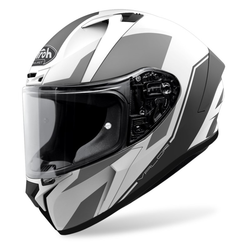 Cască de motocicletă integrală Airoh Valor Wings 2021 alb mat