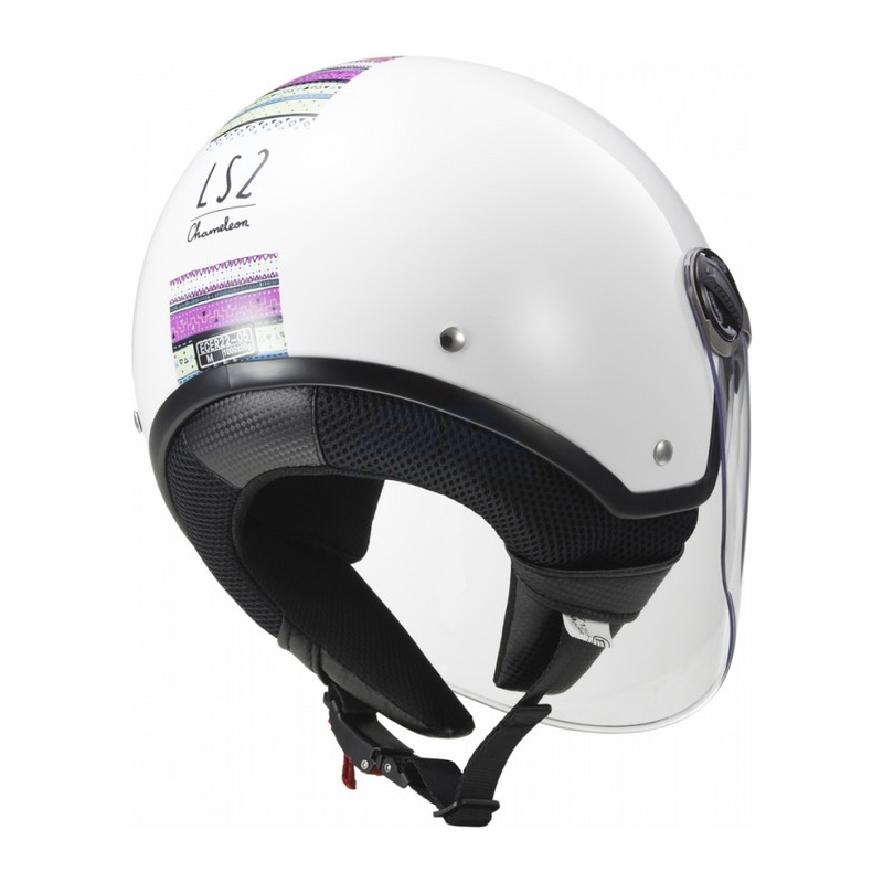 Cască de motocicletă deschisă LS2 OF560 ROCKET II alb lichidare