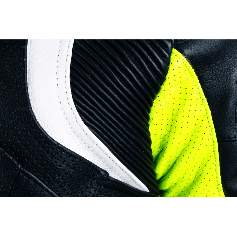 Geacă pentru bărbați Street Racer GT6 negru-alb-galben fluorescent lichidare