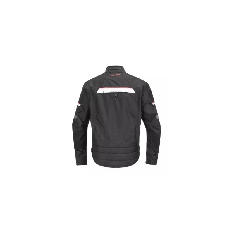Jacheta de motociclete 4SQUARE Roadster negru-alb-roșu lichidare