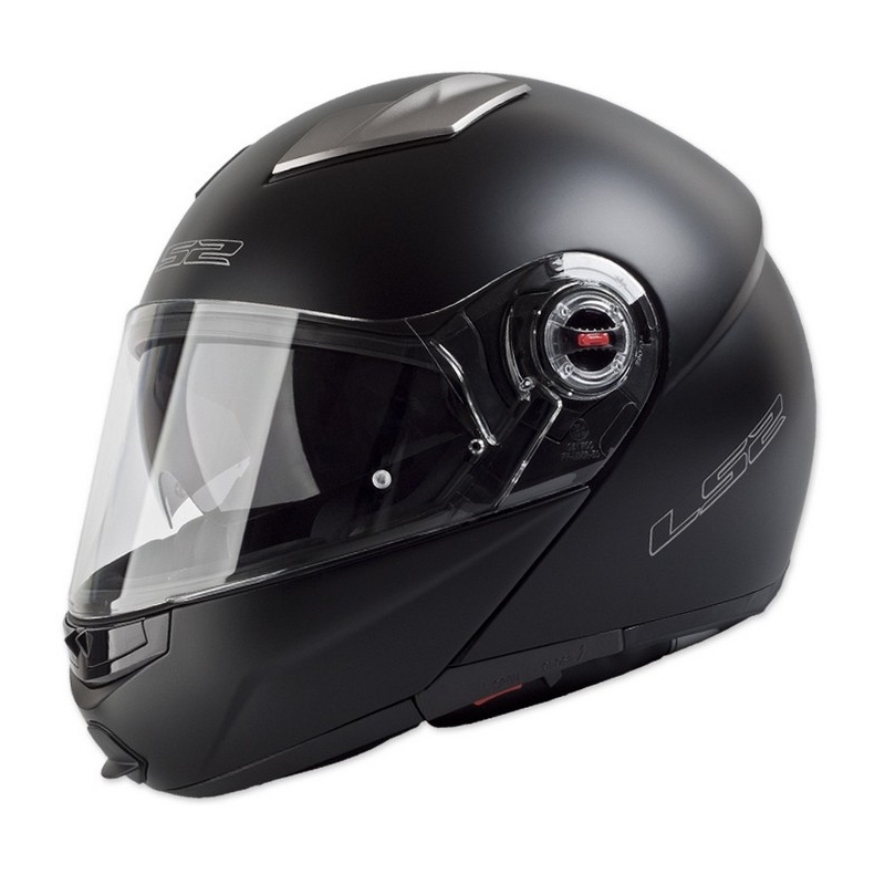 LS2 EASY cască de motocicletă LS2 EASY negru mat flip-up lichidare