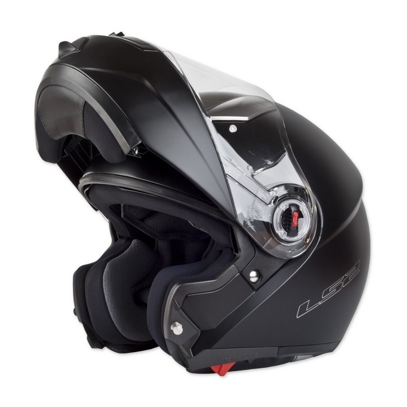 LS2 EASY cască de motocicletă LS2 EASY negru mat flip-up lichidare