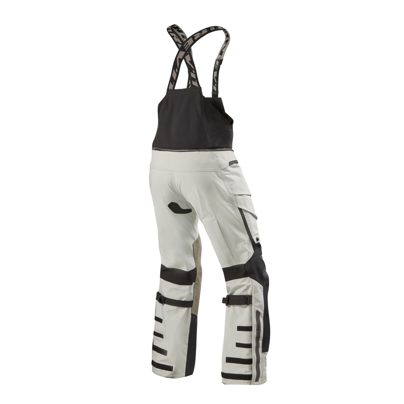 Pantaloni de motocicletă Revit Dominator 3 GTX argintiu și negru