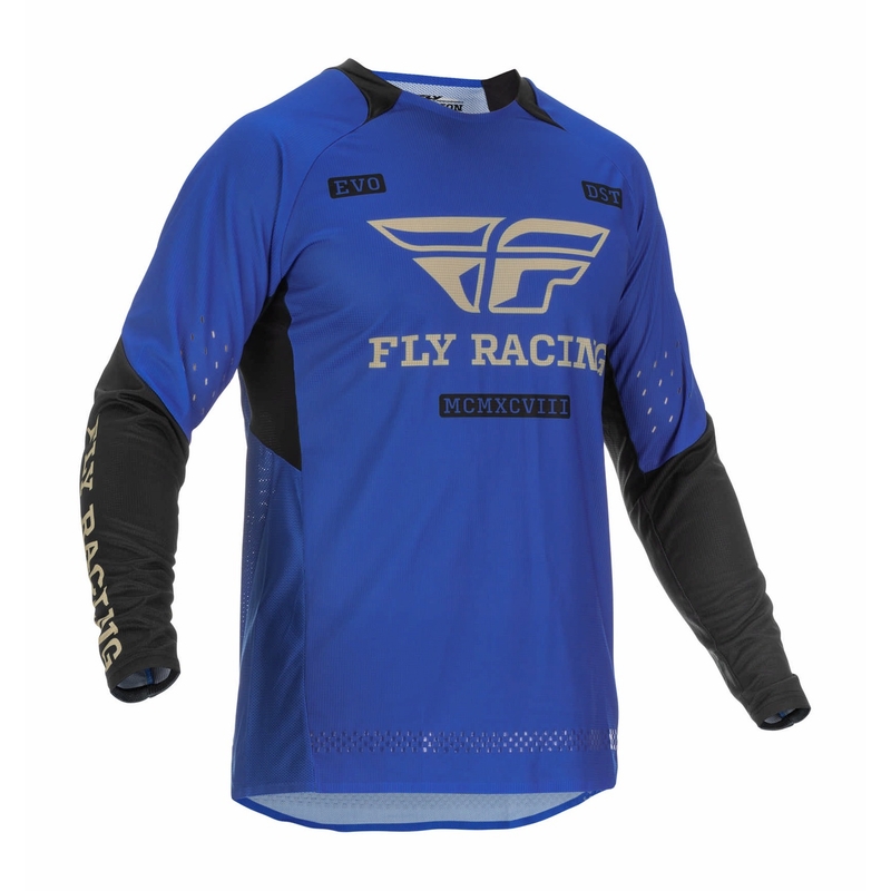 Tricou de motocros FLY Racing Evolution DST 2022 albastru-negru