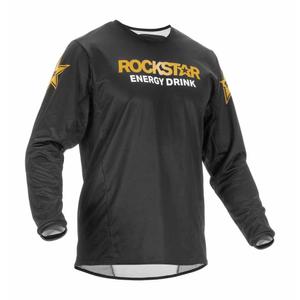 Tricou de motocros FLY Racing Kinetic Rockstar 2022 negru
