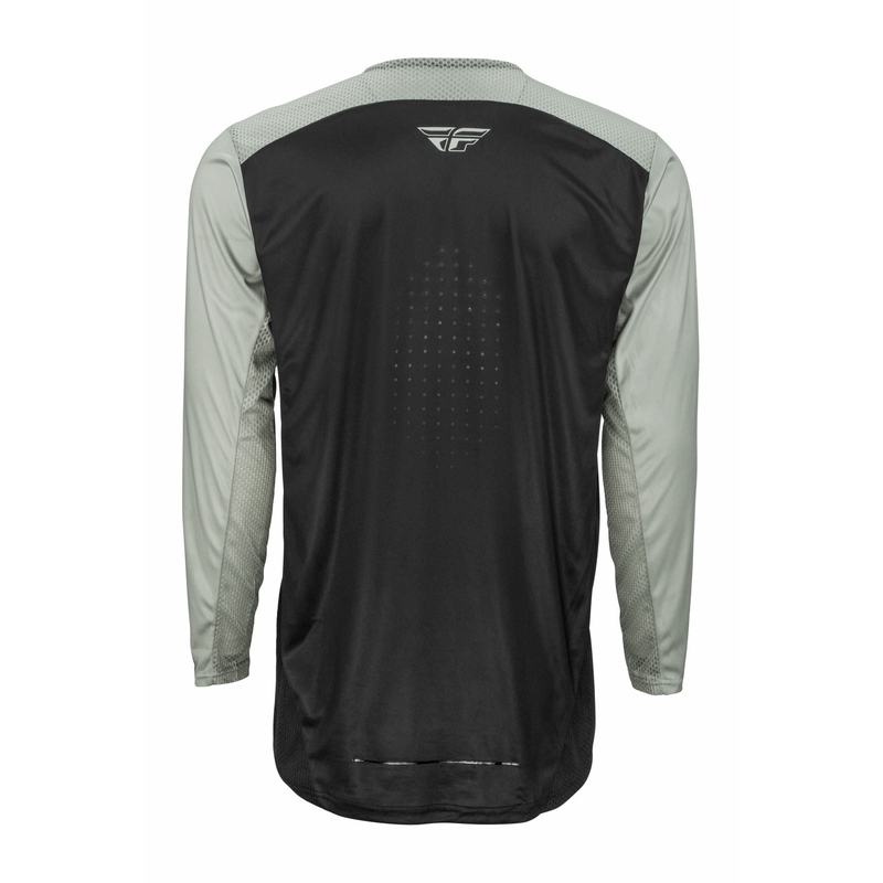 Tricou de motocros FLY Racing Lite 2022 gri-negru