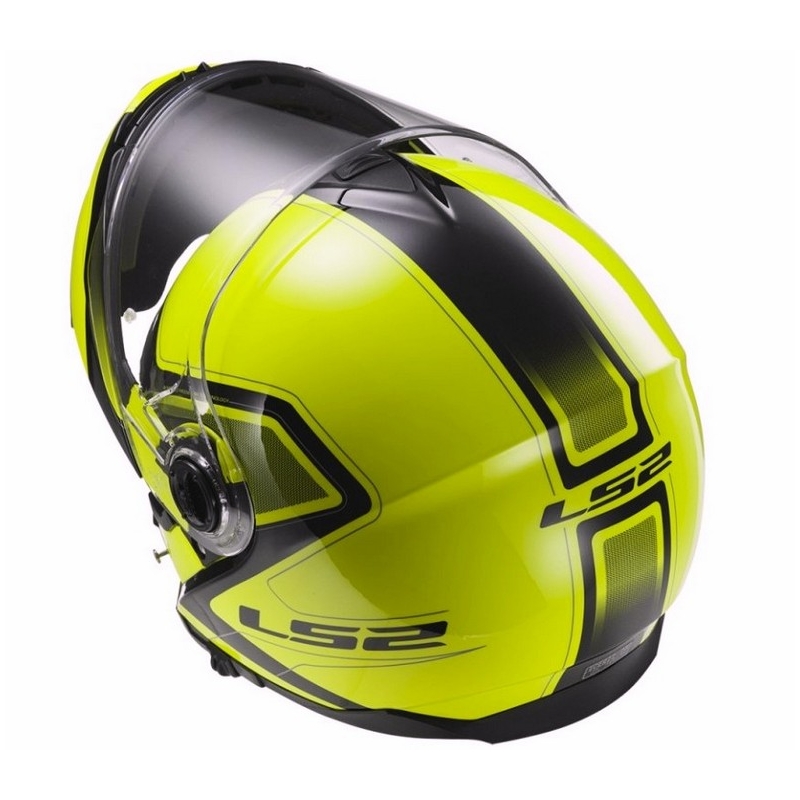 Cască de motociclist LS2 FF325 Strobe Civik Hi-Vis