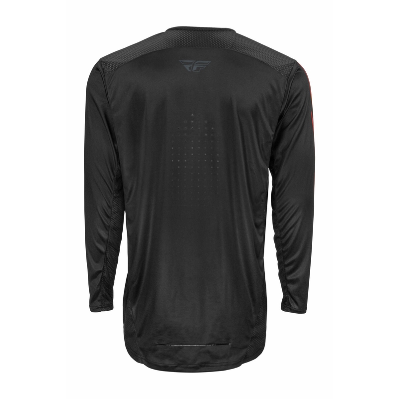 Tricou de motocros FLY Racing Lite 2022 gri-roșu-galben