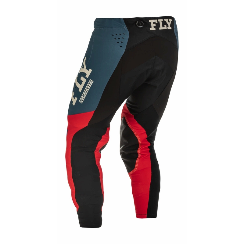 Pantaloni de motocros FLY Racing Evolution DST 2022 roșu-gri