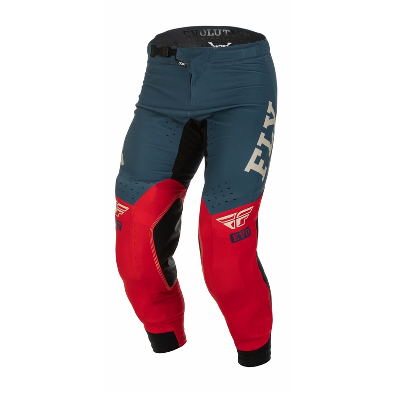 Pantaloni de motocros FLY Racing Evolution DST 2022 roșu-gri