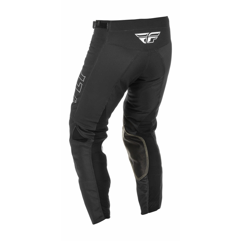 FLY Racing Kinetic Fuel 2022 Pantaloni de motocros negru și alb
