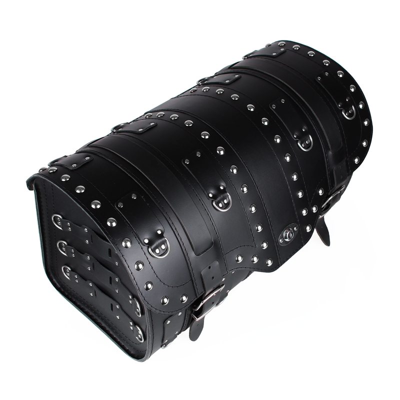 Geantă din piele pentru motocicletă Chopper RSA-15B cu lacăt