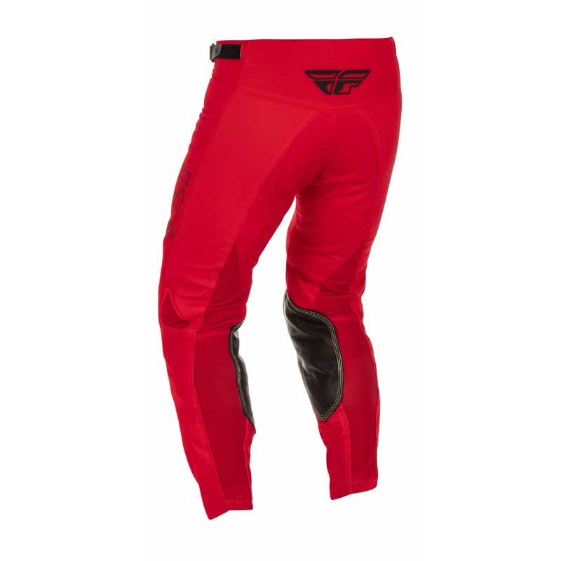 Pantaloni motocross FLY Racing Kinetic Fuel 2022 negru și roșu