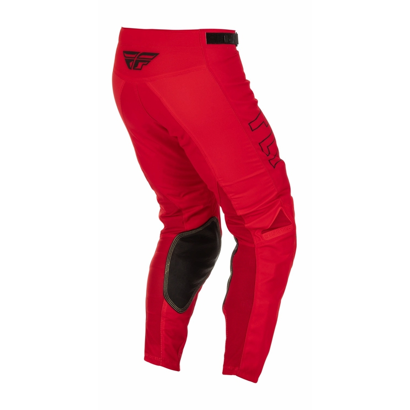 Pantaloni motocross FLY Racing Kinetic Fuel 2022 negru și roșu