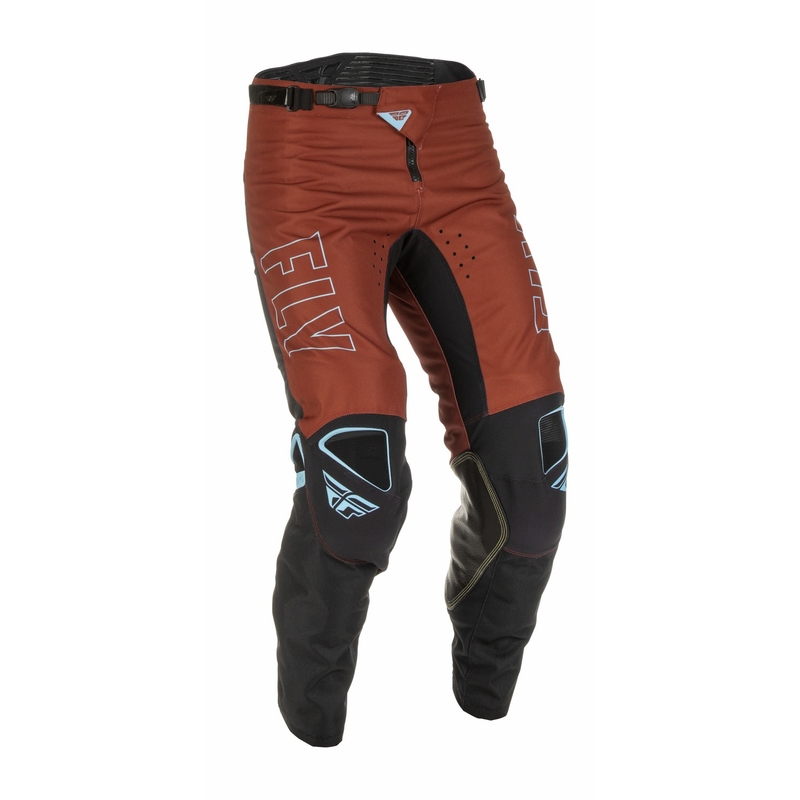 FLY Racing Kinetic Fuel 2022 Pantaloni de motocros negru și maro