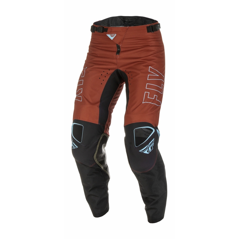 FLY Racing Kinetic Fuel 2022 Pantaloni de motocros negru și maro