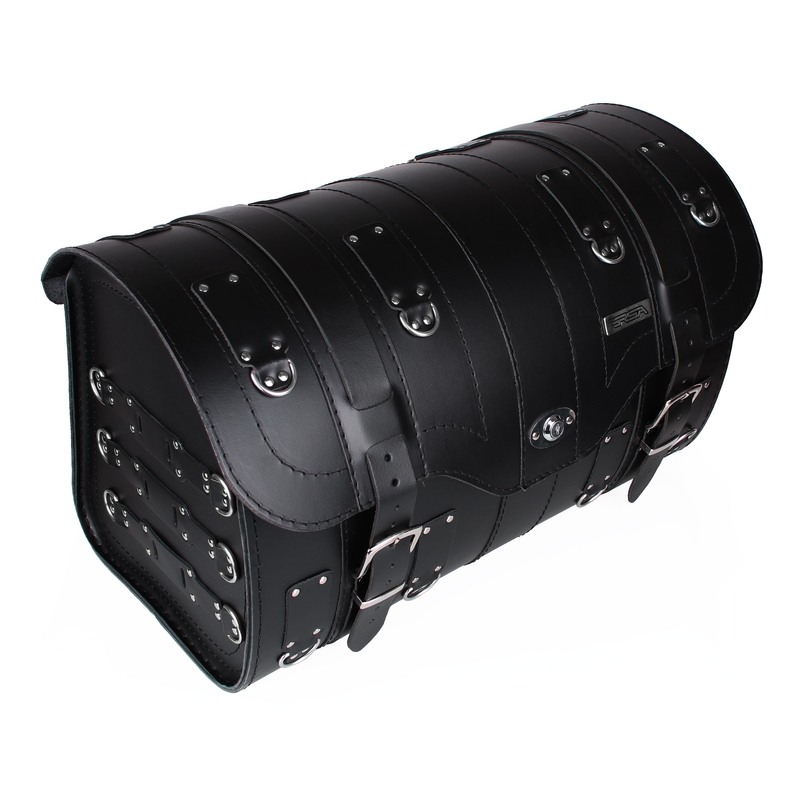 Geantă din piele pentru motocicletă Chopper RSA-15A cu lacăt