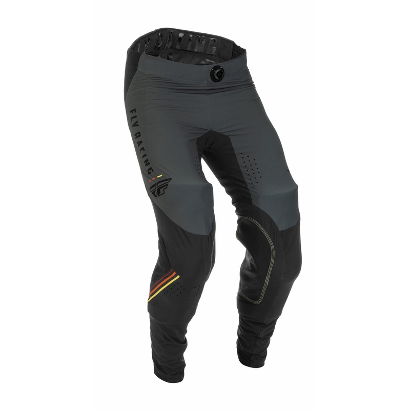 Pantaloni motocross FLY Racing Lite 2022 roșu-galben-gri