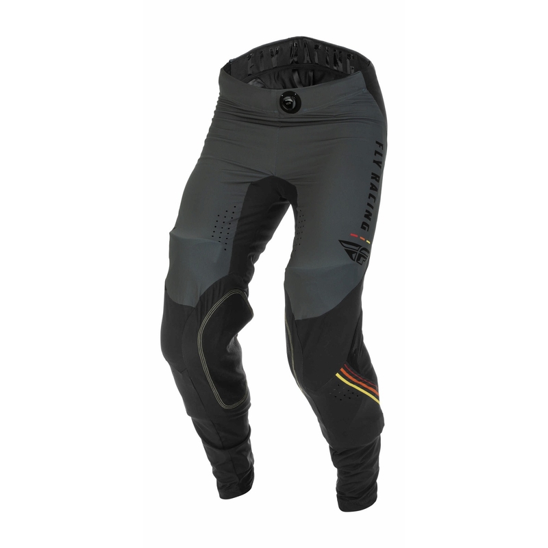Pantaloni motocross FLY Racing Lite 2022 roșu-galben-gri