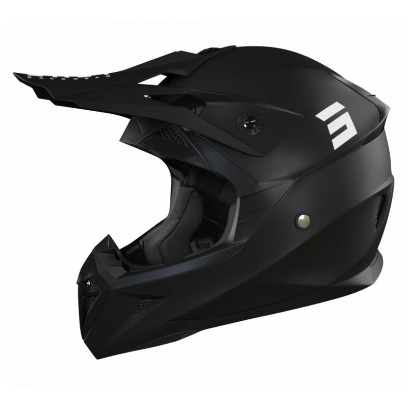 Cască de motocross Shot Pulse Solid Black