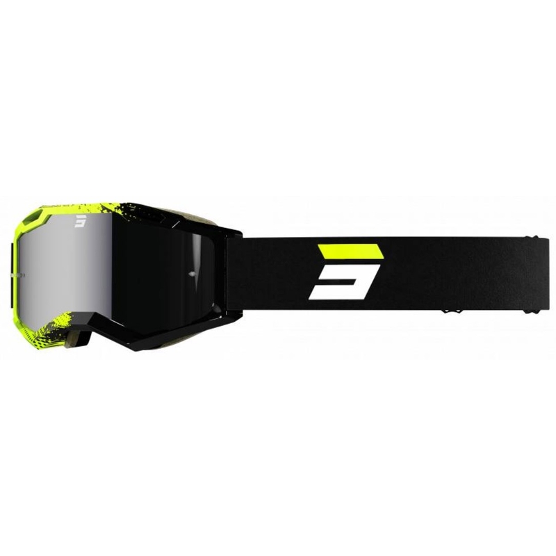Ochelari de motocros Shot Iris 2.0 Fusion negru-galben-fluo