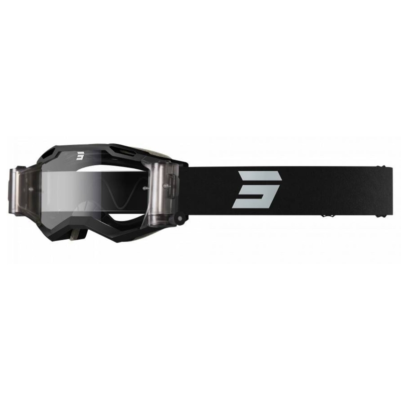 Ochelari de motocros Shot Iris 2.0 Tech Roll-Off negru