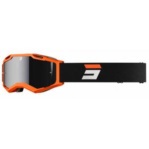 Ochelari de motocros Shot Iris 2.0 Tech negru-portocaliu