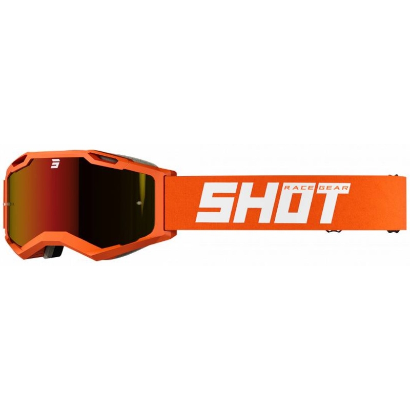 Ochelari de motocros Shot Iris 2.0 Solid portocaliu