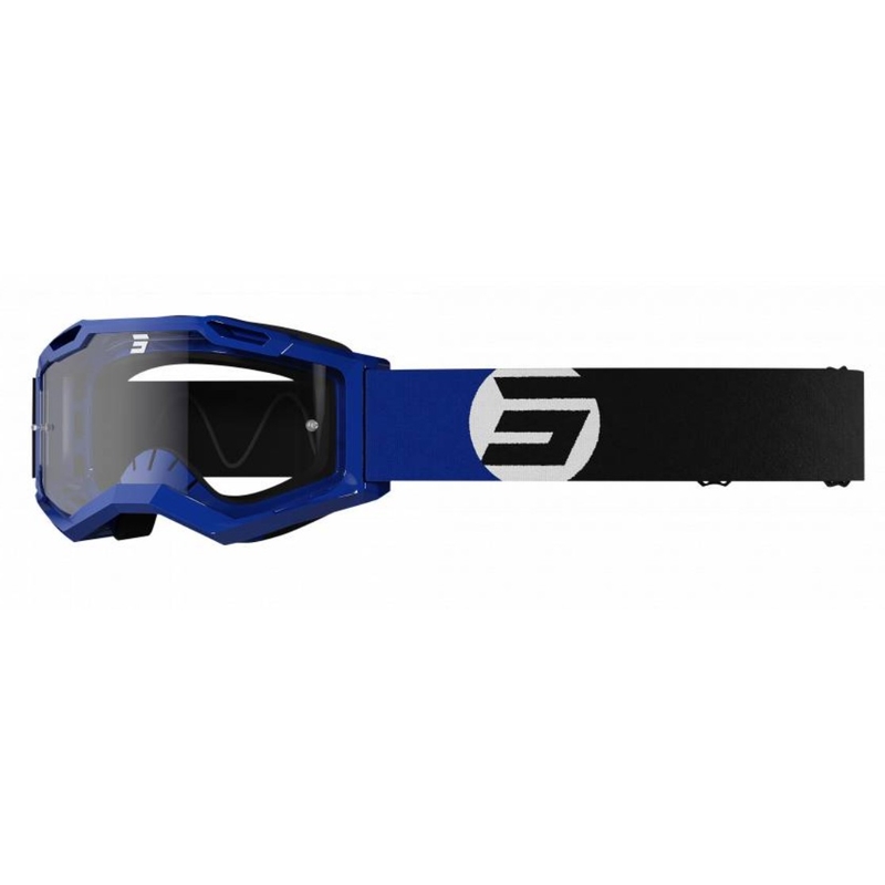 Ochelari de motocros Shot Assault 2.0 Astro negru-albastru
