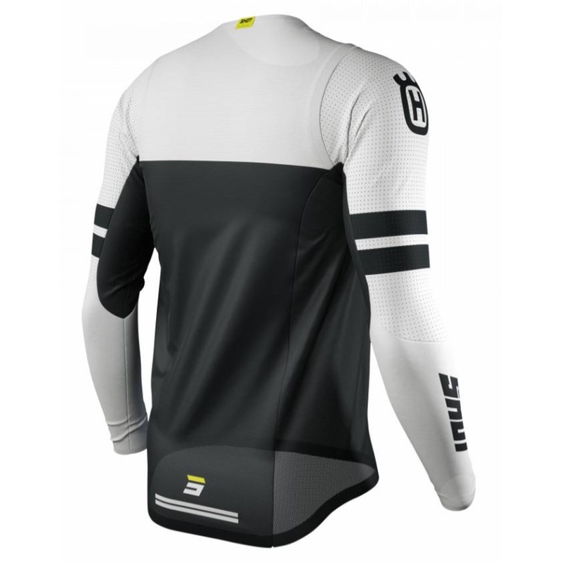 Motocross tricou Shot Aerolite Husqvarna negru