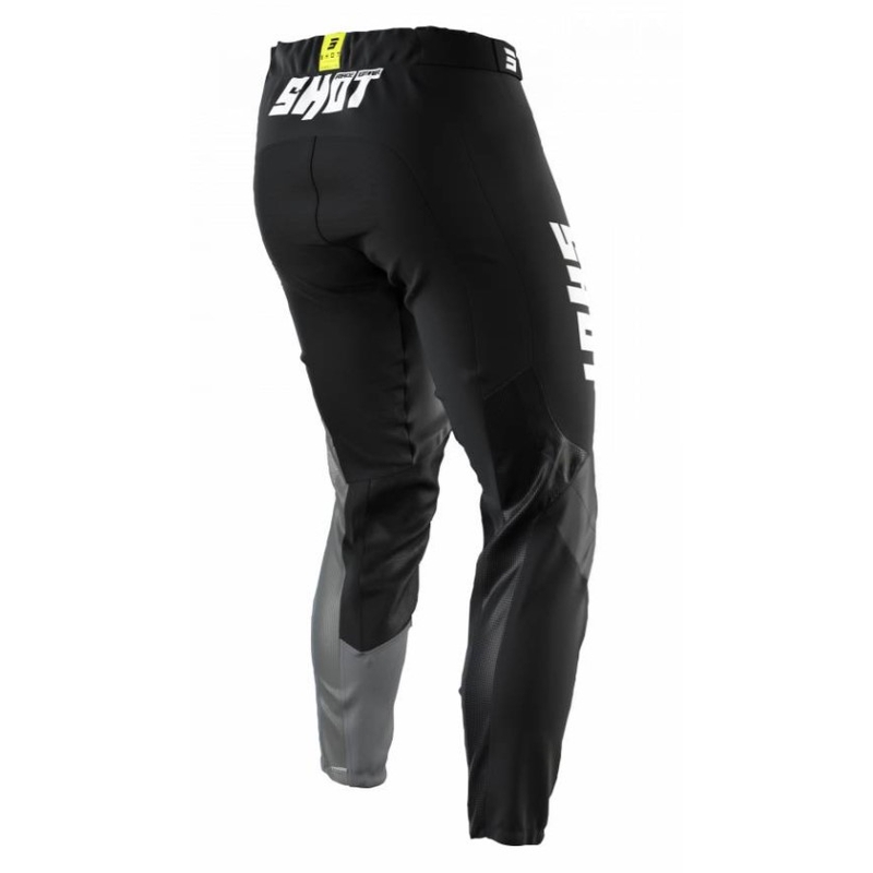 Pantaloni Motocross Shot Aerolite Gradient Grey și negru lichidare