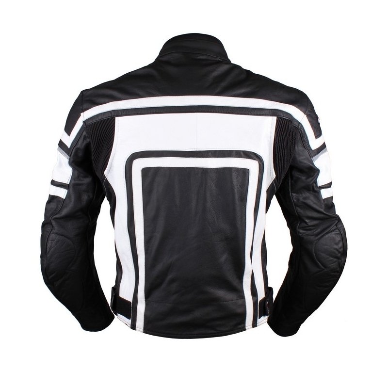 Tschul 840 Flag negru și alb jacheta de motociclete negru și alb lichidare